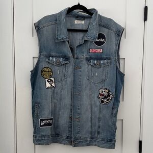 Jack & Jones Faded Blue Denim Jacket